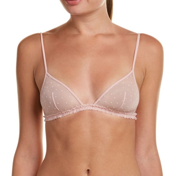 (nwt) La Perla Polka Dot Tulle Bralette - Picture 1 of 8